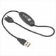 thumbnail image 1 of Cable de Ventilador de Refuerzo USB de 5 V A 12 V Cable de Ventilador USB Ajustable de 4 Cable de Ventilador de Chasis USB A 12 V con 3 Velocidades Ajustables, 1 of 5