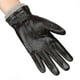 thumbnail image 5 of Men Sheepskin Leather Gloves Outdoor Sport Warm Wool Lined Vintage Daily Dress Driving Gloves, 5 of 5