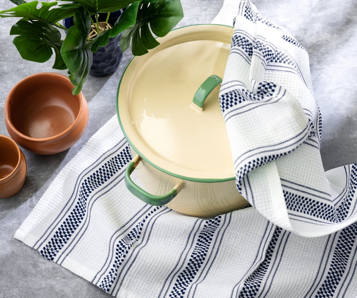 Cotton Linen Tea Towel, Kitchen Hand Towel, Dish Towel, Kitchen Linen – My  Kitchen Linens
