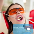 thumbnail image 4 of 5 piezas de herramientas dentales, púas dentales profesionales para limpieza de dientes, removedor de placa de acero inoxidable quirúrgico 304 para dientes, espejo dental, juego de higiene, 4 of 5