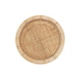 thumbnail image 5 of Baxton Studio Bella Modern Bohemian Natural Brown Mahogany Wood and Natural Rattan 2-Tier End Table, 5 of 7