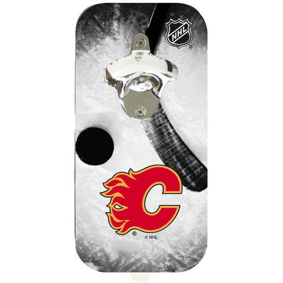Calgary Hockey Flames Clink n Drink MAGNETIC Bottle Opener