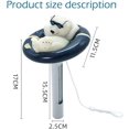 thumbnail image 4 of Termómetro de piscina con cuerda, termómetro de fácil lectura para flotadores de piscina, accesorios para todas las piscinas exteriores e interiores, spas, acuarios, 4 of 5
