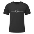 thumbnail image 5 of Mens Tall T Shirts Slim Fit Short/long Sleeve Big and Tall Business Casual T Shirt Fashion Printing Round Neck Summer Casual Outdoor Basic Activewear, 5 of 5