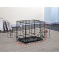 thumbnail image 4 of Go Pet Club MLD-19 Foldable Metal Dog Crate, Black, 4 of 4