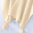 thumbnail image 4 of BWASD Shawl Wraps for Women Casual Open Front Knitted Poncho Cape Scarf Tassel Fringed Loose Sweaters Fashion Accessory Spring 2032, 4 of 5