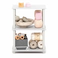 thumbnail image 4 of Furinno TURN-N-TUBE 3-Tier Toolless Corner Shelf Storage White, 4 of 5