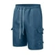 thumbnail image 3 of WILLBEST Pantalones Cortos Cargo para Hombre, Pantalones Cortos de Trabajo con Cordón de Moda Urbana para Hombre, Pantalones Cortos de Calle para Hombre, Pantalones Geniales y de Moda., 3 of 4