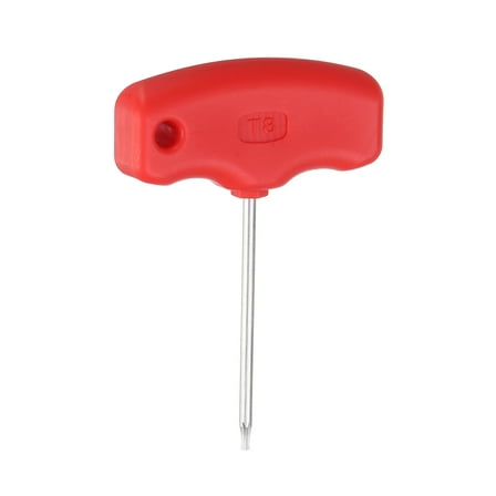Uxcell Torx Screwdriver T8 CR-V Steel T Handle Star Key Wrench for CNC Tool Holder