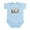 Sky Blue, variant on CafePress - Prepare For The Alpacalypse Baby Light Bodysuit - Baby Light Bodysuit, Size Newborn - 24 Months