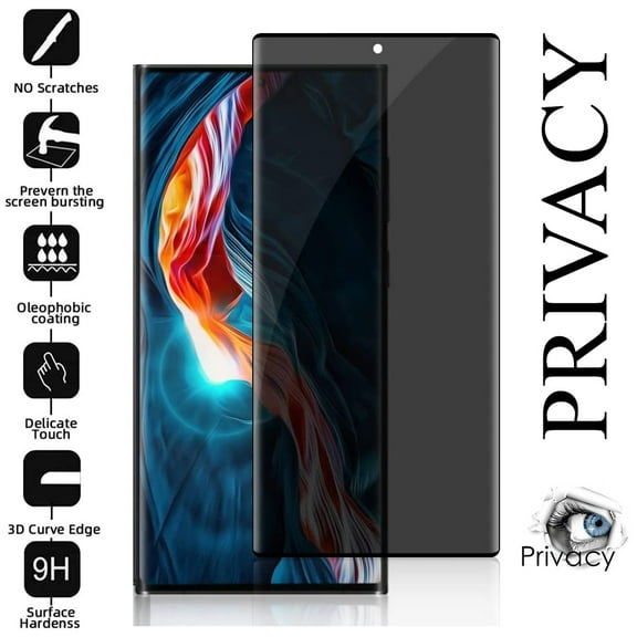 For Samsung Galaxy S25 Ultra / SM-938 9H Privacy Anti-Spy Tempered Glass Screen Protector