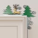 thumbnail image 1 of Adorno navideño para puerta 2024 XINYU muñeco de nieve Papá Noel marco de puerta superior, 1 of 4