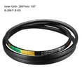 thumbnail image 3 of Uxcell B-2667/B105 Drive V-Belt Inner Girth 105-inches Industrial Power Rubber Transmission Belt, 3 of 5