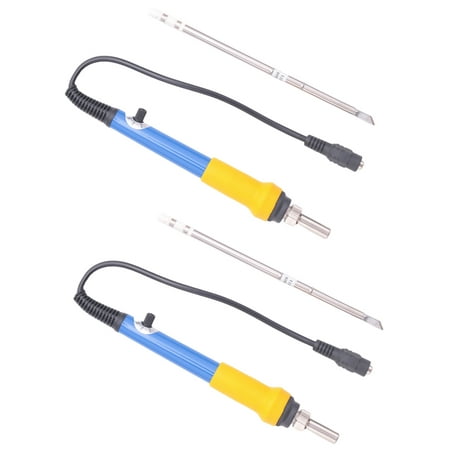 

2X T12 Dc 12-24V 75W Mini Adjustable Temperature 200-400°C Electric Soldering Iron Welding Tool with T12-K Tip