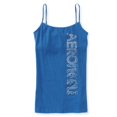 thumbnail image 2 of Aeropostale - Camiseta sin mangas para mujer con relieve en relieve, color azul, grande Aeropostale Cami, 2 of 2