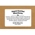 thumbnail image 3 of Be Still Farms Organic Hard Red Wheat Berries (5 Lbs)Organic Red Wheat Berries aka Trigo en Grano - Wheat Bellies - Prepare as Cooked Wheat Grain or Grind into Hard Red Wheat Flour, Bulk Wheat Berries, 3 of 6