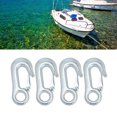 thumbnail image 4 of Winch Hook, Galvanized 4Pcs Trailer Hooks Iron Heavy Duty For Ship For Vehicle ANGGREK 12345678, 4 of 8