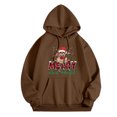 thumbnail image 3 of WILLBEST Sudadera Deportiva para Mujer Merry Christmas Hoodie For Women Funny Christmas Graphic Pullover Tops Xmas T Shirt Casual Long Sleeve Hoodie 1299 Grande, 3 of 3