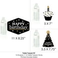 thumbnail image 7 of Big Dot of Happiness Adult Happy Birthday - Gold - Birthday Party Centerpiece Sticks - Table Toppers - Set of 15, 7 of 7