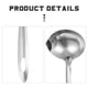 thumbnail image 3 of cucharones de acero inoxidable para sopa, separadores de aceite y grasa, y filtros de aceite., 3 of 5