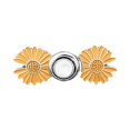 thumbnail image 1 of Pant Waist Tightener Flower Buttons Pins For Loose Jeans New Adjustable Waist Buckle Extender Set Pants Clips No Sewing For Jeans Skirts (Flowers2) Button Extender Pin Pants Stretcher Jean Buttons, 1 of 3