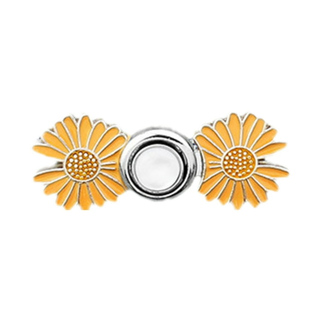 Ltdhehe Pant Waist Tightener Flower Buttons Pins For Loose Jeans New Adjustable Waist Buckle Extender Set Pants Clips No Sewing For Jeans Skirts (Flowers2)
