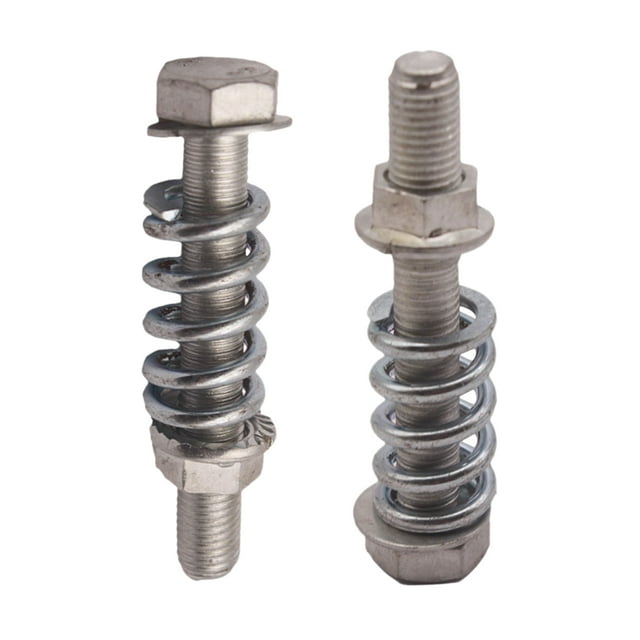 Almencla 2 Pcs M10x1.5 Boulon d'Échappement et Ressort, Pièces de Rechange de Haute Qualité Professionnelles