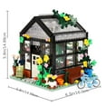 thumbnail image 2 of Flower House Building Set Compatible With Flower Friends House Create Elegance And Warmth Environment, Nice Gift With Beautiful Gift Box For Girls 6-12 And Building Blocks Lover (579 Pcs), 2 of 5
