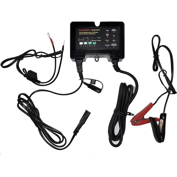 BatteryMINDer Kit 2012 12 Volt2 Amp Battery Charger, Battery