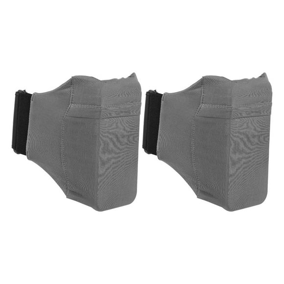 2 fundas ajustables para teléfono móvil, para correr, para piernas, antideslizantes, para pantorrillas, para entrenamientos de running, para teléfonos de 5,5 a 7,5 pulgadas