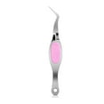 thumbnail image 1 of Tweezers Crafts Crossing Lock Stainless Steel Reverse Clamp Clamp Precision Tweezer Curved Nail Art Hair Tool for Decoration Electronics Laboratory Matte, 1 of 7
