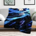 thumbnail image 6 of Jujutsu Blanket Kaisen Gojo Flannel Throw Blankets Soft Pile Cozy Plush Throw Blanket for All Seasons, 3D Printed Warm Blanket for Sofa Beds Home Decor, 6 of 10