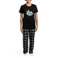 thumbnail image 4 of CafePress - Shark Birthday Pajamas - Women's Short Sleeve Print T-Shirt and Pants Dark Cotton Pajama Set, 4 of 7