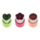 thumbnail image 1 of Xihbxyly Ventas Compras en línea 3 Piezas de moldes cortadores de émbolo para tartar fondant con forma de estrella de frutas, 1 of 7