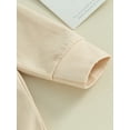 thumbnail image 6 of Bagilaanoe Newborn Baby Girl Boy Oversized Romper Sweatshirt Long Sleeve Bodysuits Pullover 3M 6M 12M 18M Infant Casual Tee Tops, 6 of 9