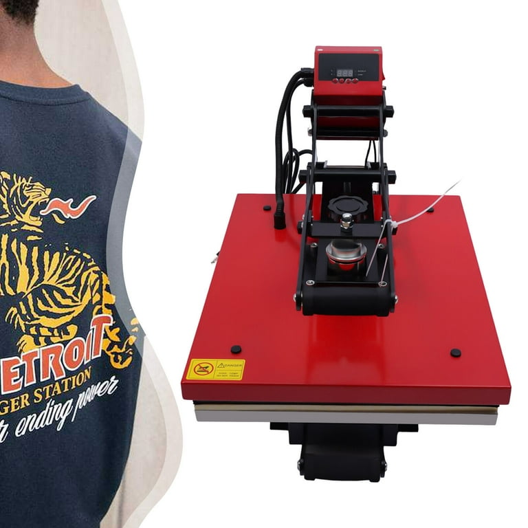 MIDUO 16 x 20 Clamshell Auto Open Heat Press Machine T-shirt
