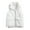 White, variant on LSLJS Women's Solid Color Outerwear with Camisole Vest, Fashionable and Versatile Down Cotton Vest, Women's Utumn and Winter Short Style, Womens Camisole Tank Tops