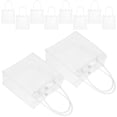 thumbnail image 5 of Raindrops Clear Goodie Bags 10Pcs Large Capacity PVC Transparent Tote for Business Events and Shopping, 5 of 8