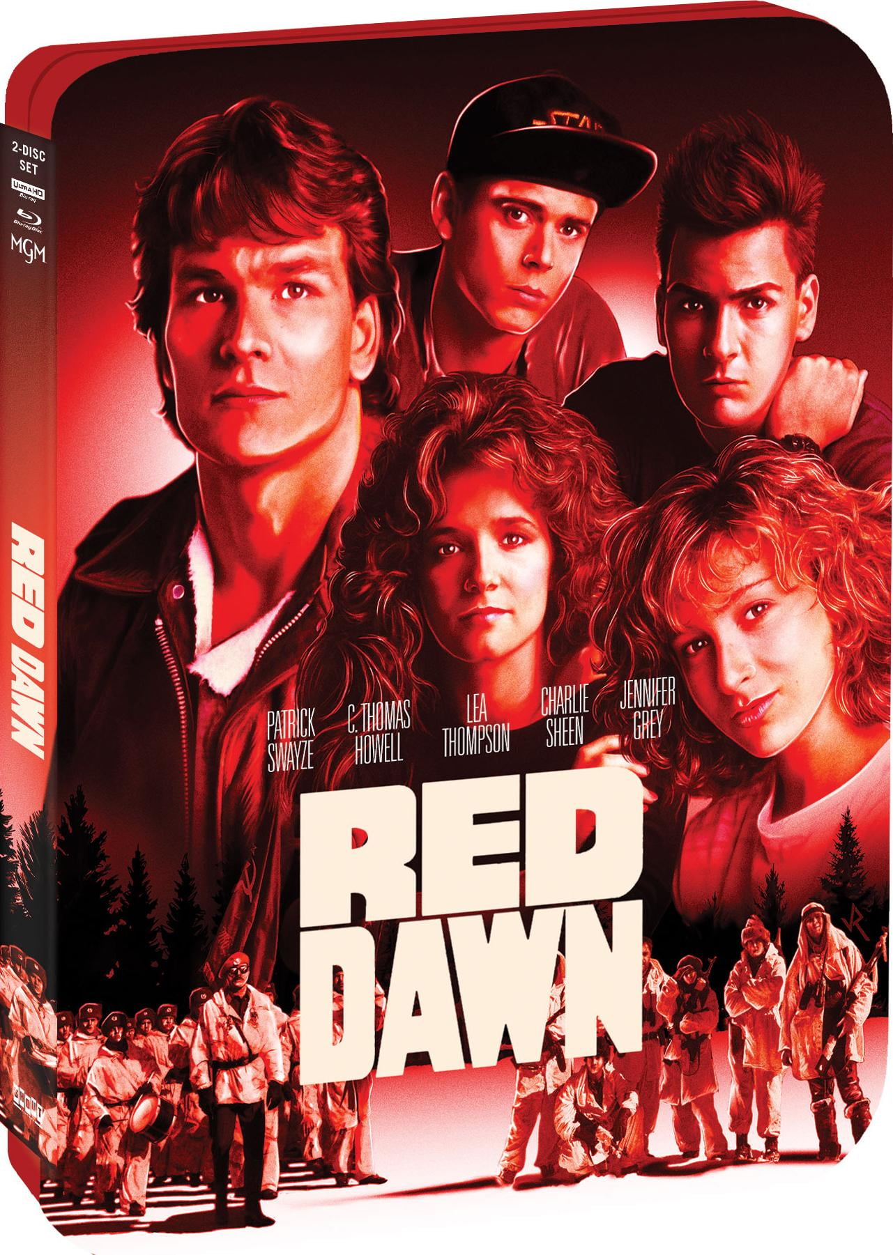 Red Dawn (1984) Limited Edition (Steelbook) (4K Ultra HD + Blu Ray