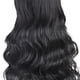 thumbnail image 3 of Pelucas negras sintéticas sedosas es pelucas terales medias resistentes al calor para mujeres Colcomx Pelucas para el cabello de las mujeres con gorra., 3 of 8