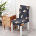 thumbnail image 5 of Oversize Morden Chair Covers for Dining Room Set of 4,Large Stretch Spandex Parsons Chair Slipcovers ,Removable Washable Kitchen Chair Seat Cover Protector for Home Party Ceremony Dinner（Morden,4PCS）, 5 of 6