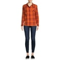 thumbnail image 3 of Time and Tru Women's Flannel Shirt, 3 of 5