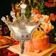 thumbnail image 3 of Kripyery 10 Pcs Party Balloons Golden Color Party Prop Shiny Princess Crown Shape Decorative Inflatable Smooth Surface Wedding Balloons for New Year, 3 of 8