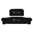 thumbnail image 2 of Lloyd Mats LogoMat Custom-Fit 2PC Frunk/Trunk Carpet Mats for 2023-2026 Chevrolet C8 Corvette Coupe (No E-RAY), Charcoal, 2 of 5
