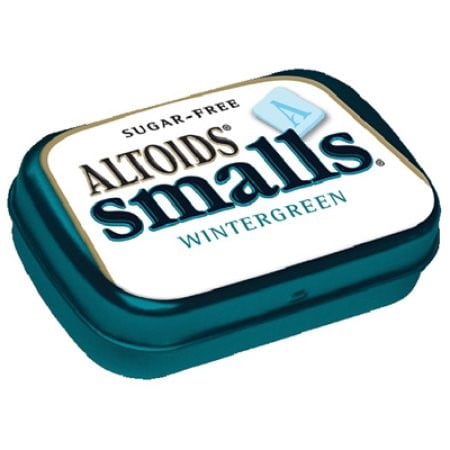 Altoids Smalls Sugar Free Wintergreen Mints, 0.37 Ounce Tins, 9 Count