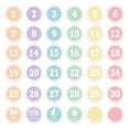 thumbnail image 3 of Ltdhehe 36PCS Number Markers – 4" Line Up For Classroom Floor Self Floor Stickers For Classroom Perfect For Kindergarten Preschool & Elementary Back To School, 3 of 5