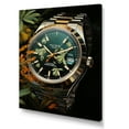 thumbnail image 2 of Designart "Luxury in the Tropics The Exquisite Watch I" Fashion Canvas Print, 2 of 5