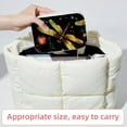thumbnail image 6 of Firefly Velvet Travel Organizer with Removable Compartment - Portable Jewelry Necklace Organizer Box - Gift, 6 of 7