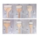 thumbnail image 3 of Cepillo de pintura profesional Pelo suave Mango de madera Cepillo de pintura de acuarela Gran tamaño Tomshoo No.4, 3 of 7