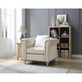 thumbnail image 5 of Passion Furniture Raisa Beige Accent Chair, 5 of 5